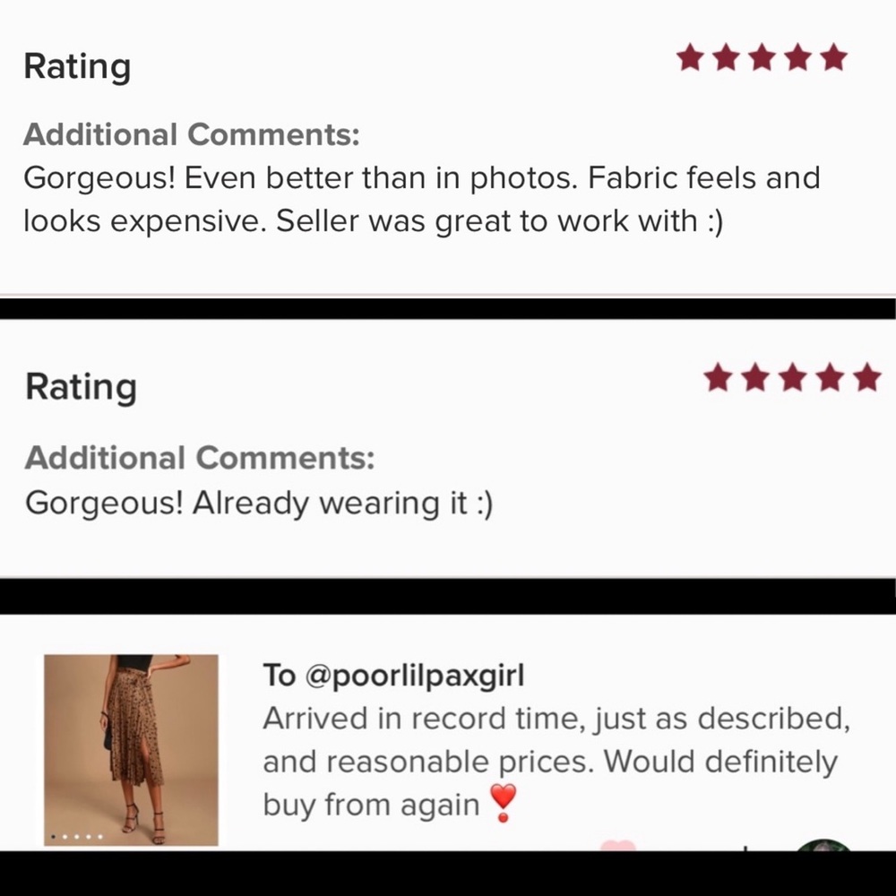 LAST ONE! Moon River Such A Dream Leopard Skirt - Picture 9 of 9